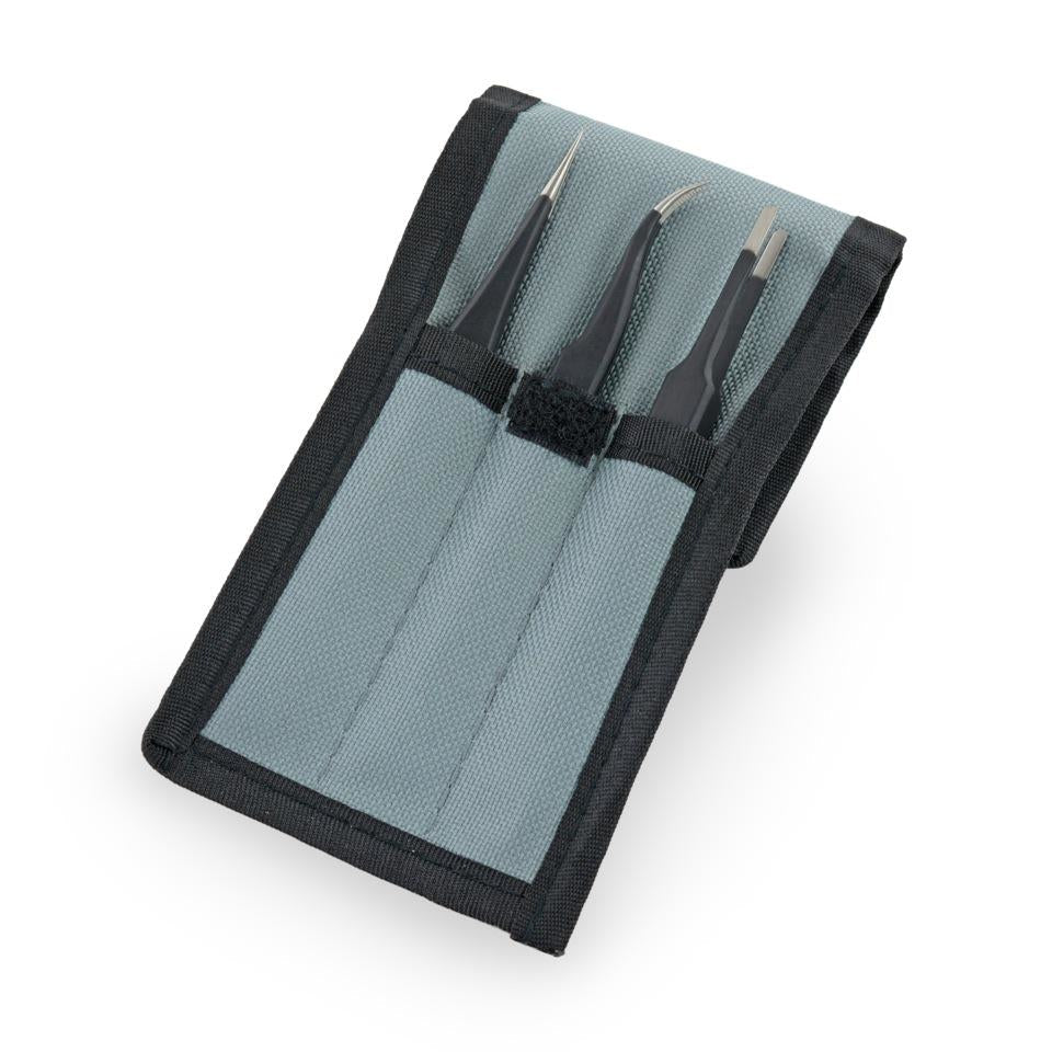 IFixit Precision Pincett Set PRO - Set Med 3 Precisionspincett