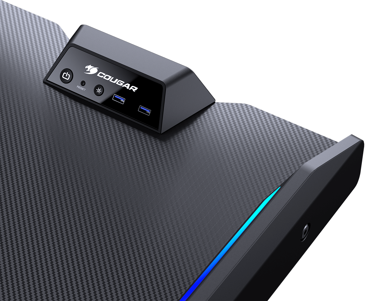 Cougar Gaming Bord - Mars - LED - Svart