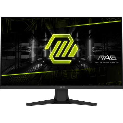 MSI MAG 274F – 27″ gamingskærm, 1920 × 1080, 200 Hz – forside fra en anden vinkel