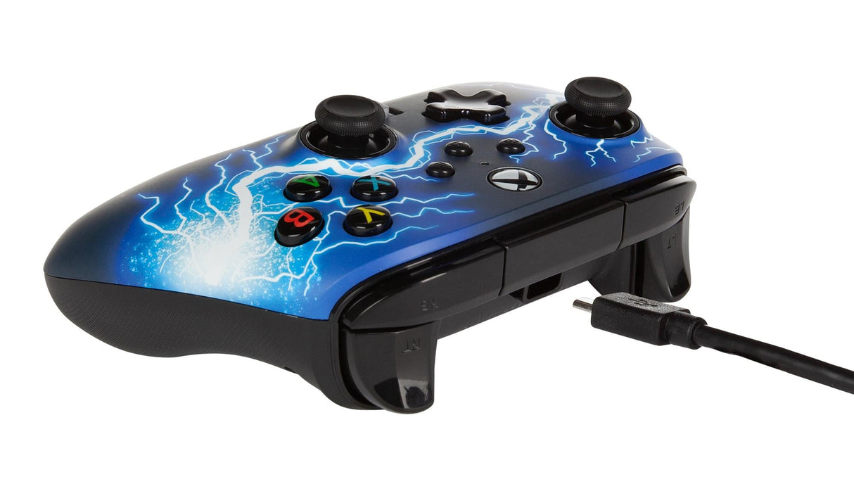 PowerA Enhanced Wired Controller För Xbox Series X - S – Arc Lightning