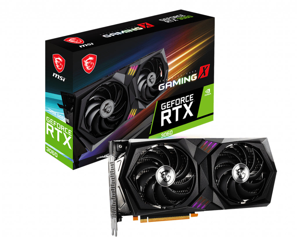 MSI GeForce RTX 3060 GAMING X 12G 12GB