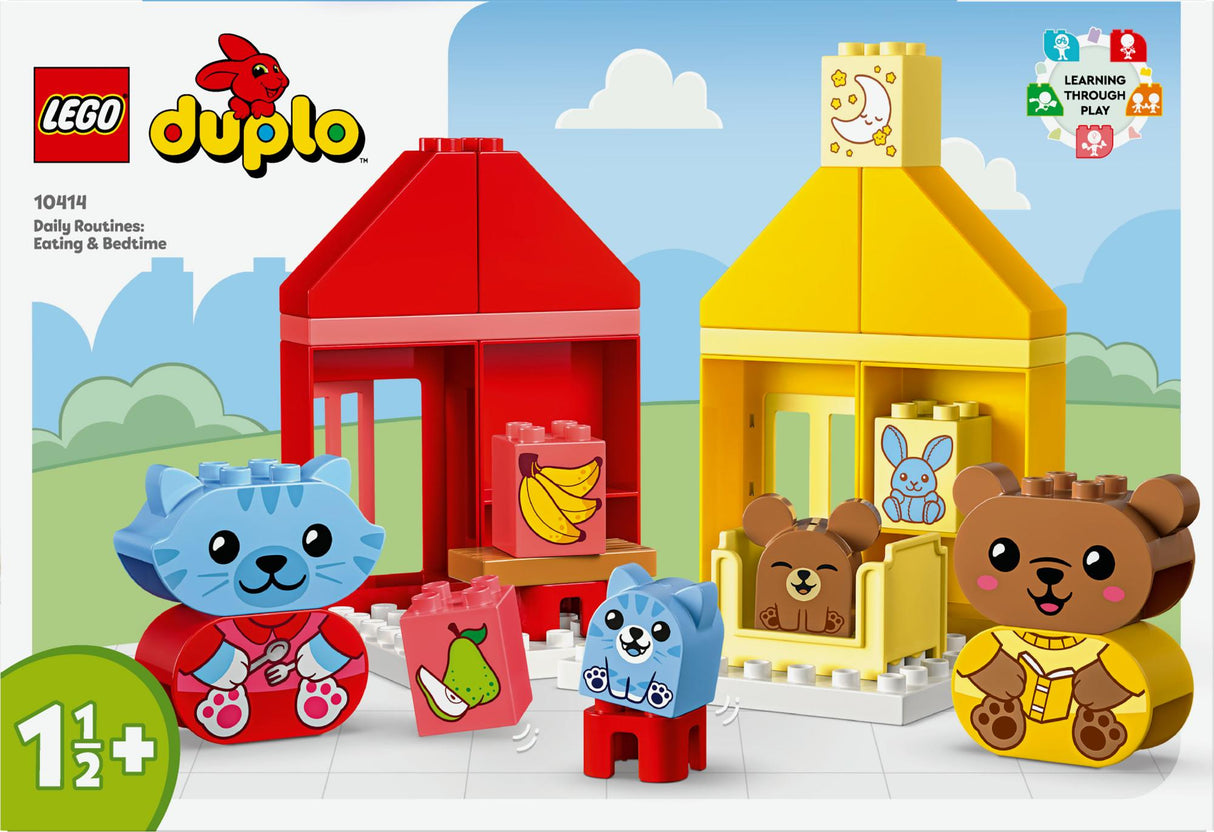 LEGO 10414 DUPLO Daily Routines: Meal & Bedtime, Construction Toys LEGO
