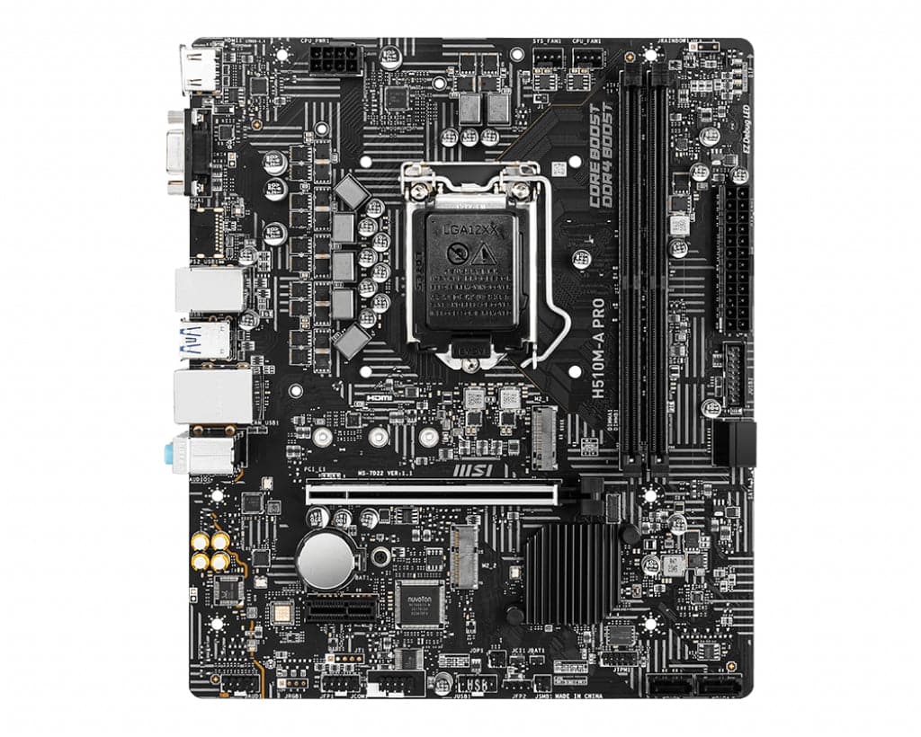 MSI H510M-A PRO Micro-ATX LGA1200 Intel H510