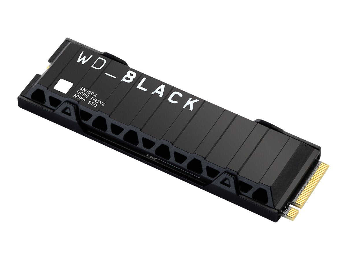 WD Black SN850X 1TB Kylfläns M.2, NVMe