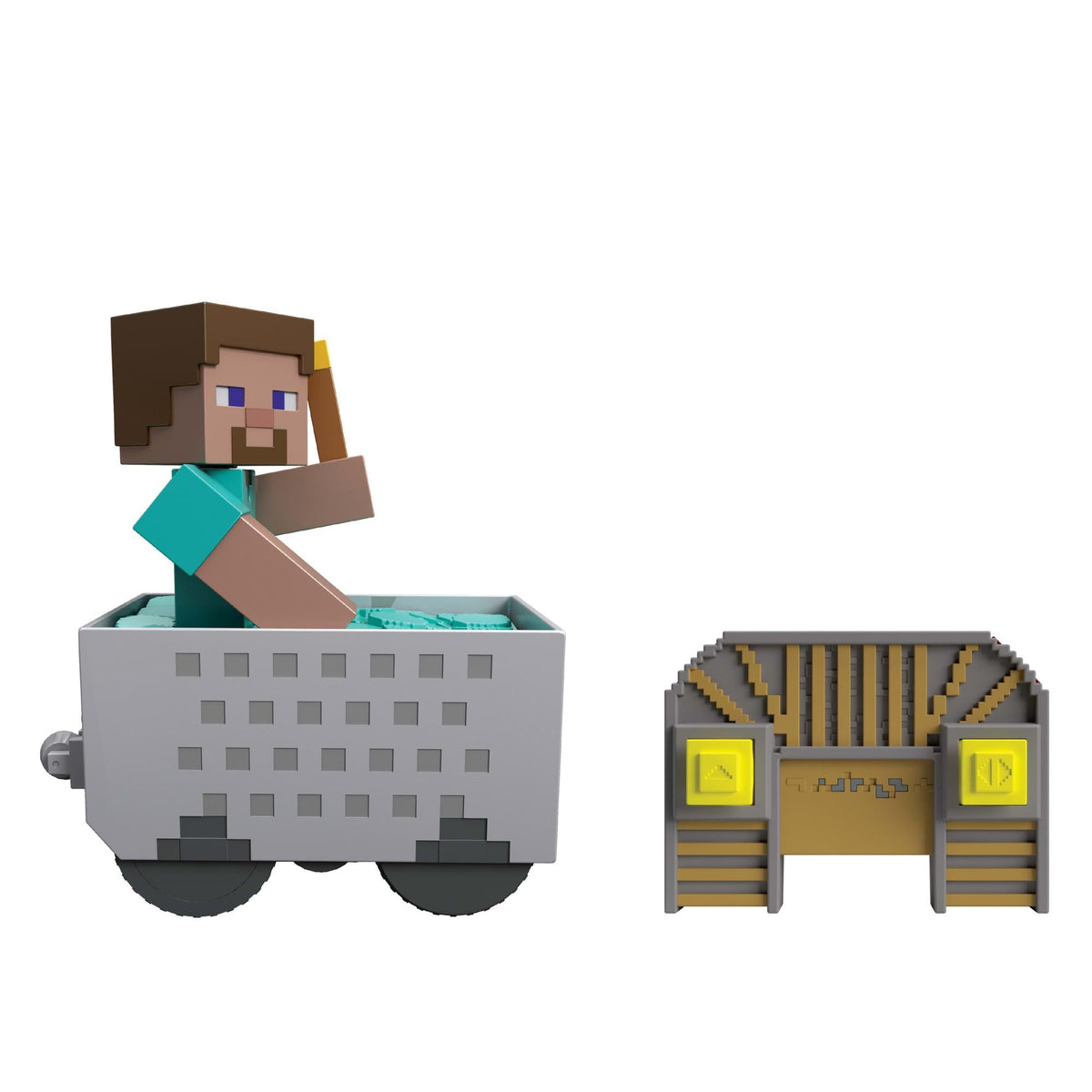 Minecraft - RC Steve with Minecart (JMT40) Minecraft
