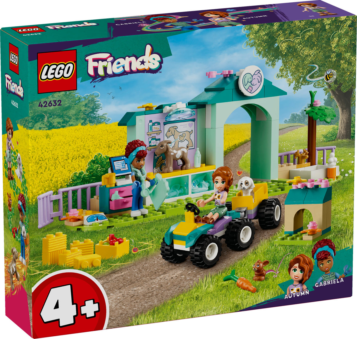 LEGO 42632 Friends Farm Animal Clinic Byggleksak