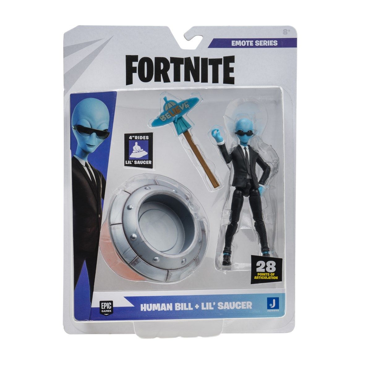 Fortnite - Emote 10 Cm Figur - Human Bill