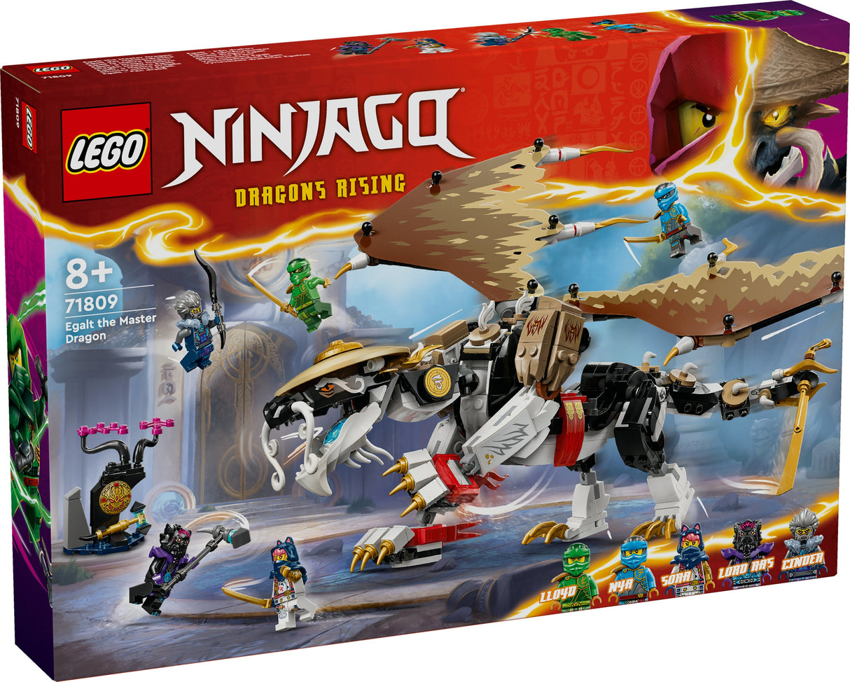 LEGO 71809 Ninjago Gleicht Master Dragon, Byggleksaksväska