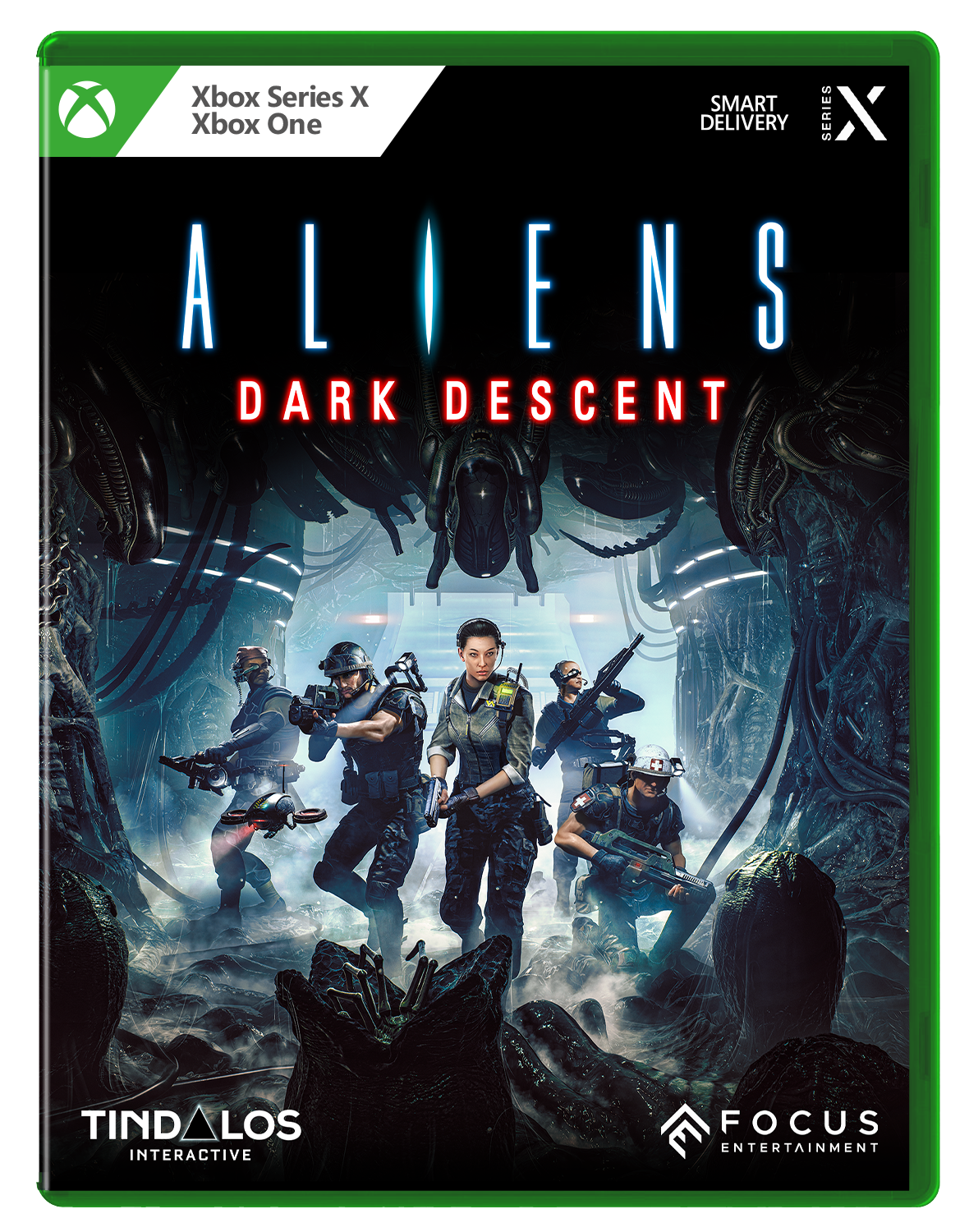 Aliens: Dark Descent – Xbox One / Xbox Series X – forside