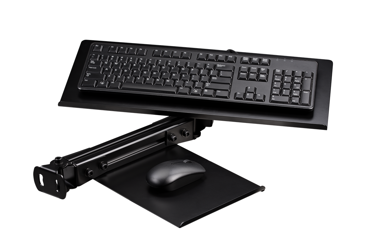 GTElite Keyboard and Mouse Tray - Svart