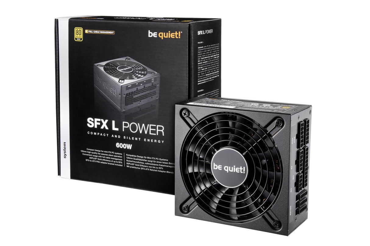 be quiet! SFX-L Power 600W - 80Plus Gold