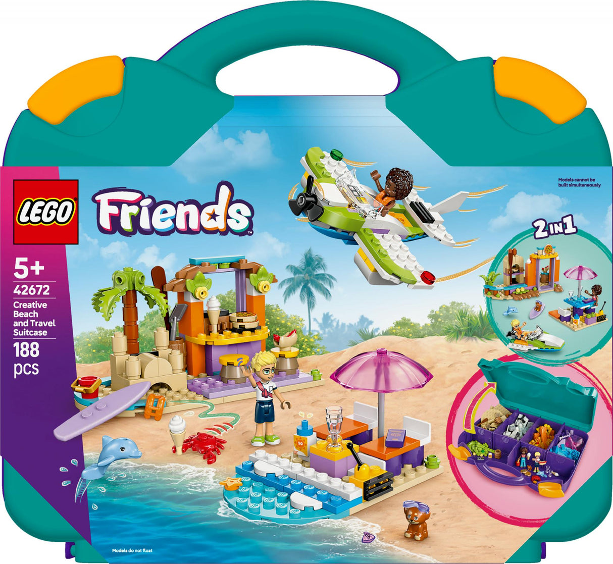 LEGO - LEGO Friends - Creative Beach and Travel Suitcase (42672) LEGO