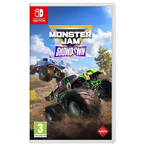 Monster Jam Showdown – Nintendo Switch-emballage