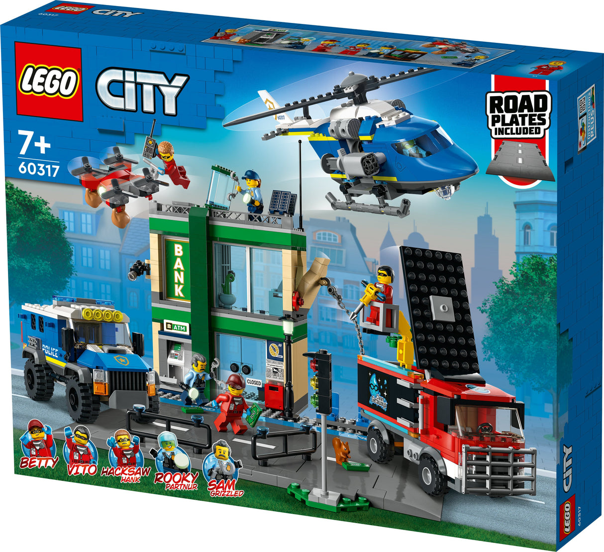 LEGO City Bank Heist & Chase - 60317