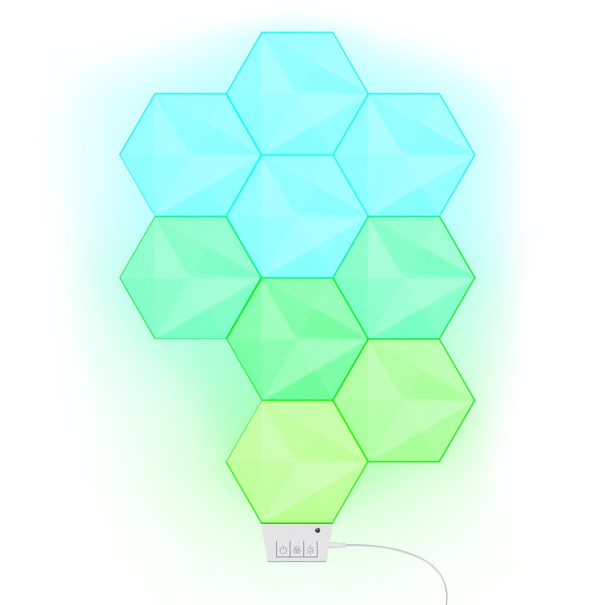 TRUST GXT902 VYBZ RGB HEXAGON LJUSPANEL