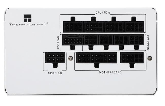 Thermalright TR-TG 1000-W Vit - PSU, 80+ Guld