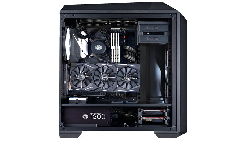 Cooler Master MasterLiquid Lite 240 Processorvätskekylningssystem 1-pack Svart 120 mm
