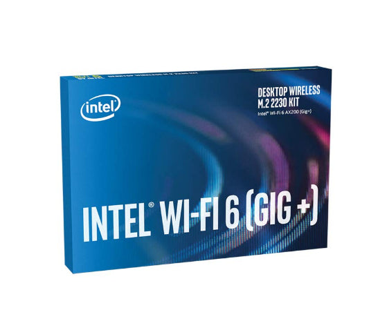 Intel Wi-Fi 6 AX200 Nätverksadapter Trådlös Grön