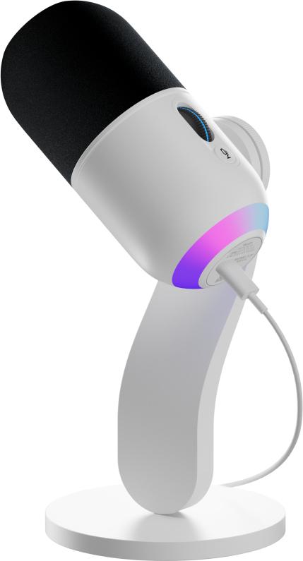 Logitech - Yeti GX Dynamic RGB Gaming Mic Med LIGHTSYNC, Off-white