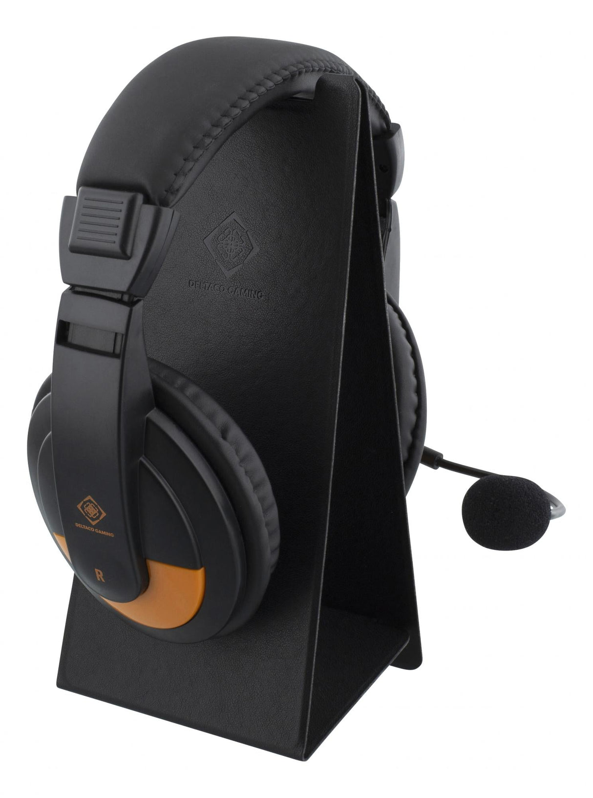 Universal Hopfällbart Headsetställ, Svart