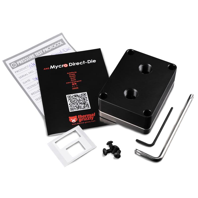 Termisk Grizzly Micro Direct-Die CPU Vattenkylning - AM5