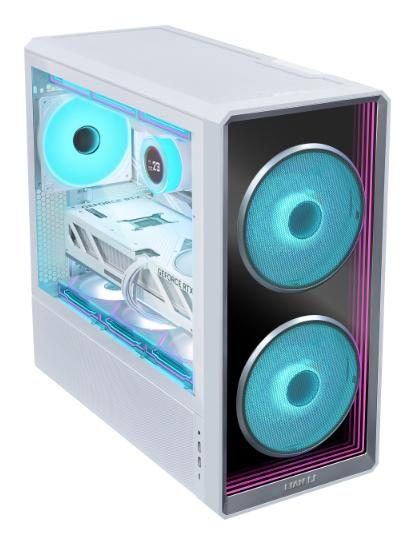 Lian Li Lancool 217 Infinity - White Lian Li