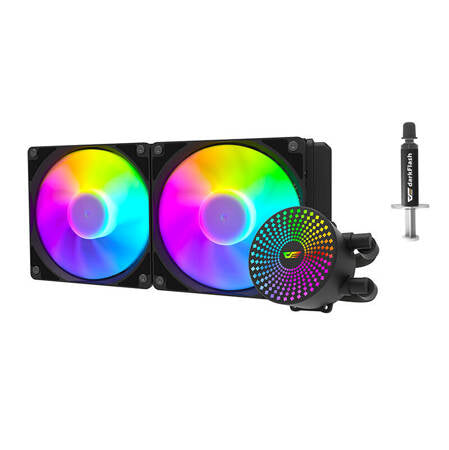Vattenkylning Darkflash DC240 ARGB 2x 120x120 PC 2x 120x120 (svart)