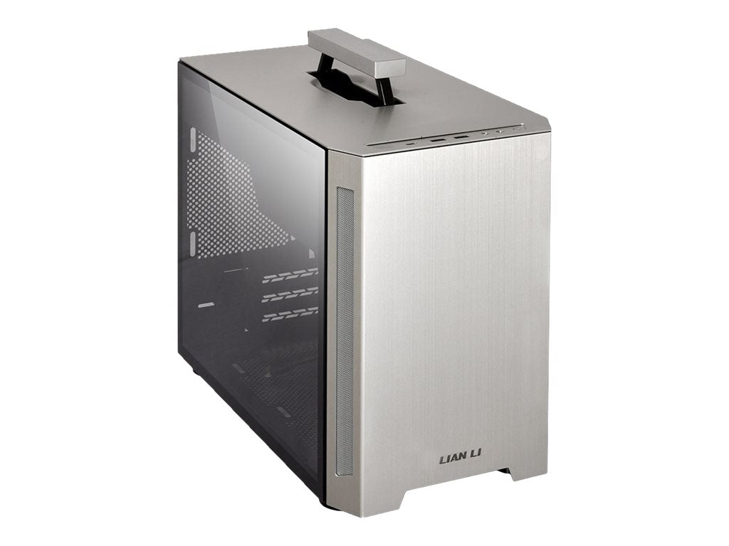 Lian Li TU150 - Härdat Glas - Silver