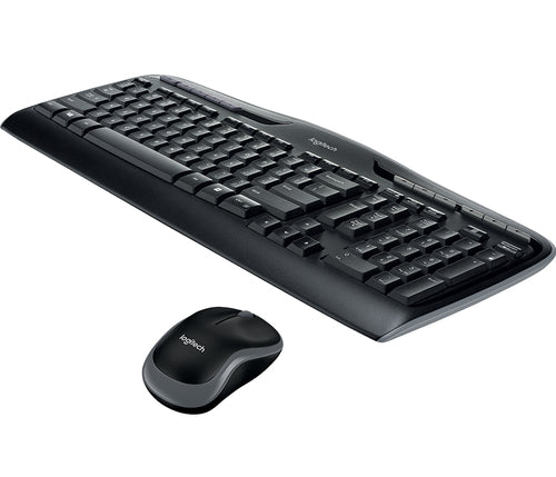 Logitech - Wireless Combo MK330 Mouse + Keyboard - Nordic Layout Logitech