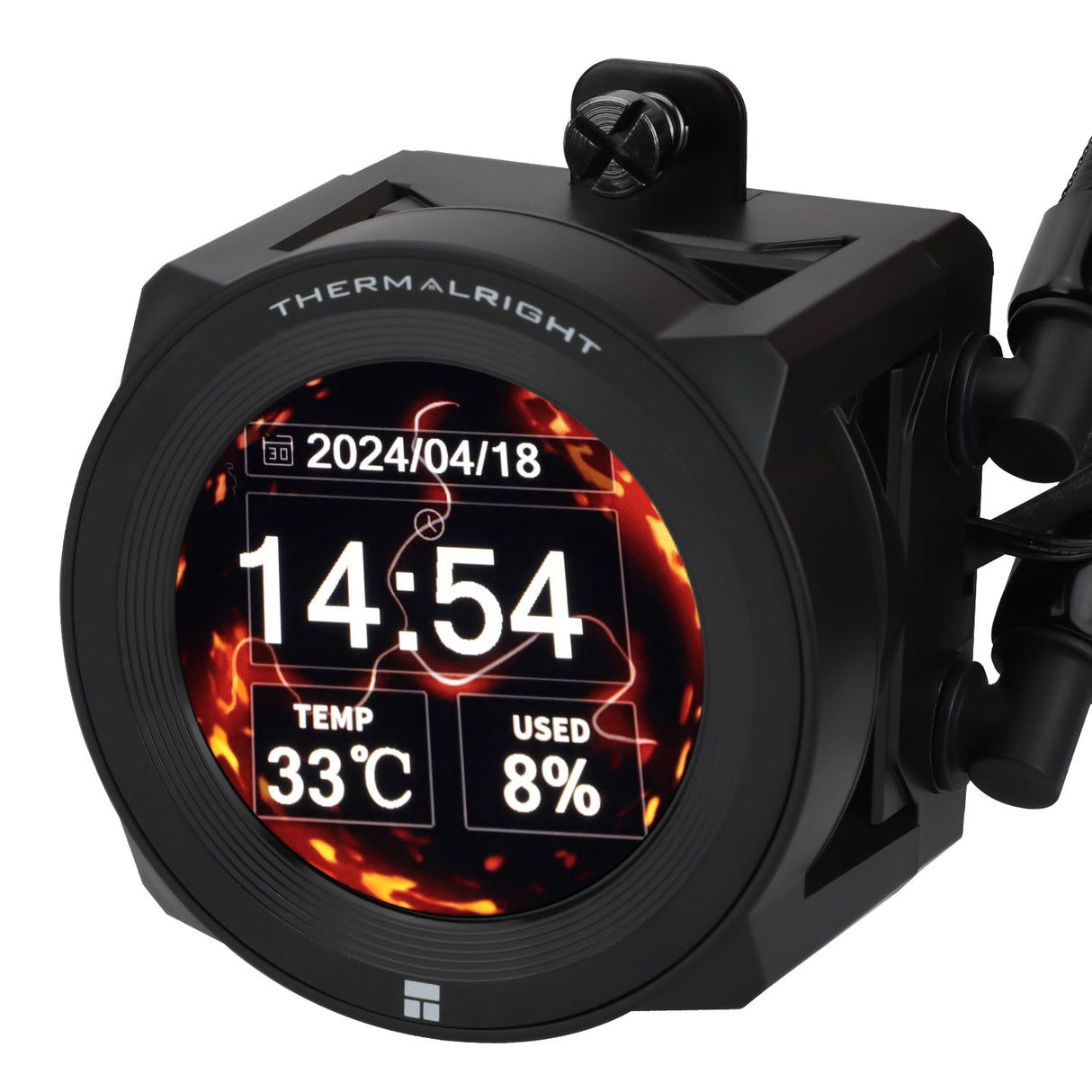 Thermalright Core Vision 360, Svart, Argb