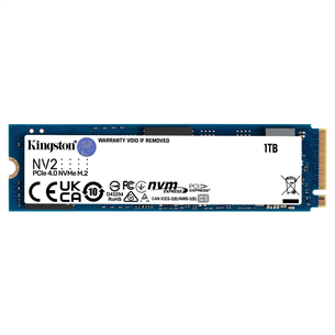 Kingston Solid State Drive NV2 1TB M.2 PCI Express 4.0 X4 (NVMe)