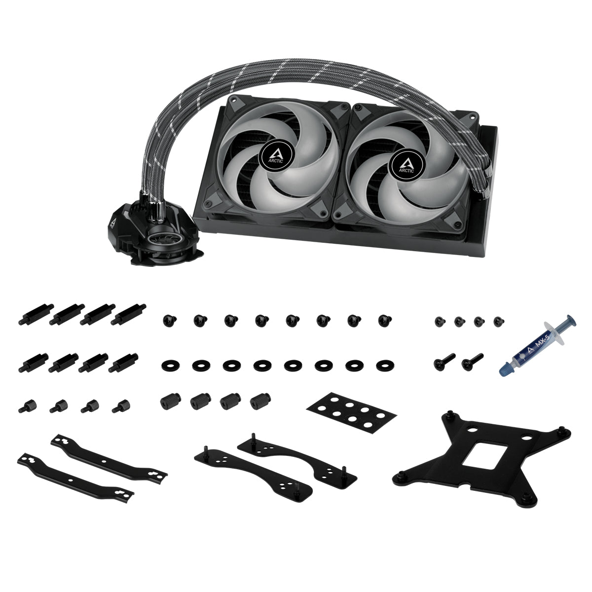 ARCTIC Liquid Freezer II 280 A-RGB Processorer Flytande Kylsystem 1-pack Svart 140 Mm