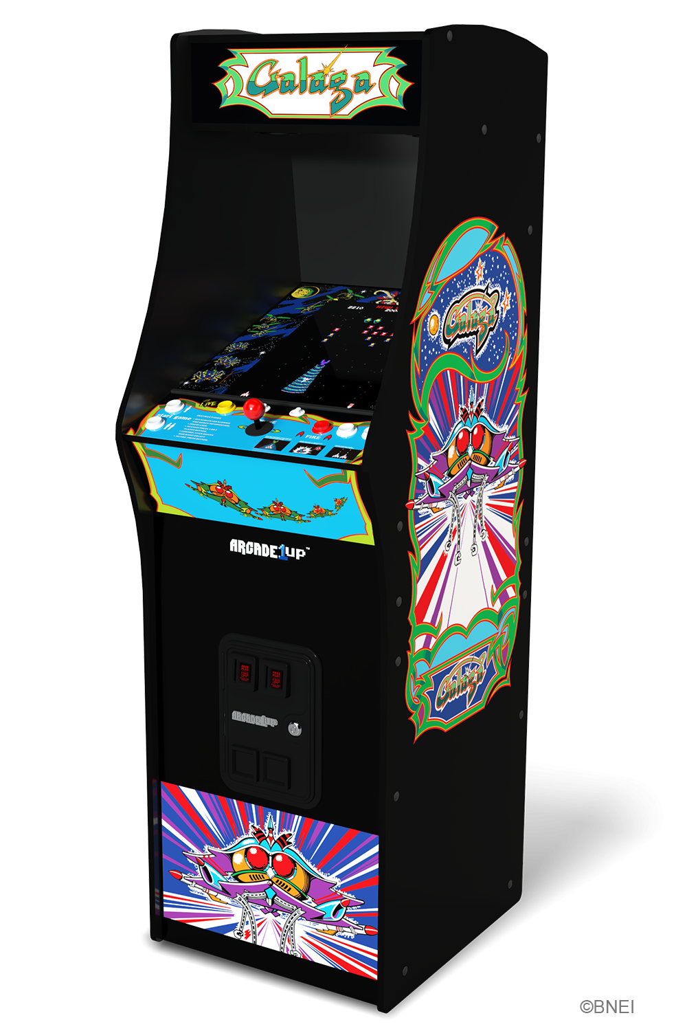 ARCADE 1 UP GALAGA DELUXE ARCADE MACHINE