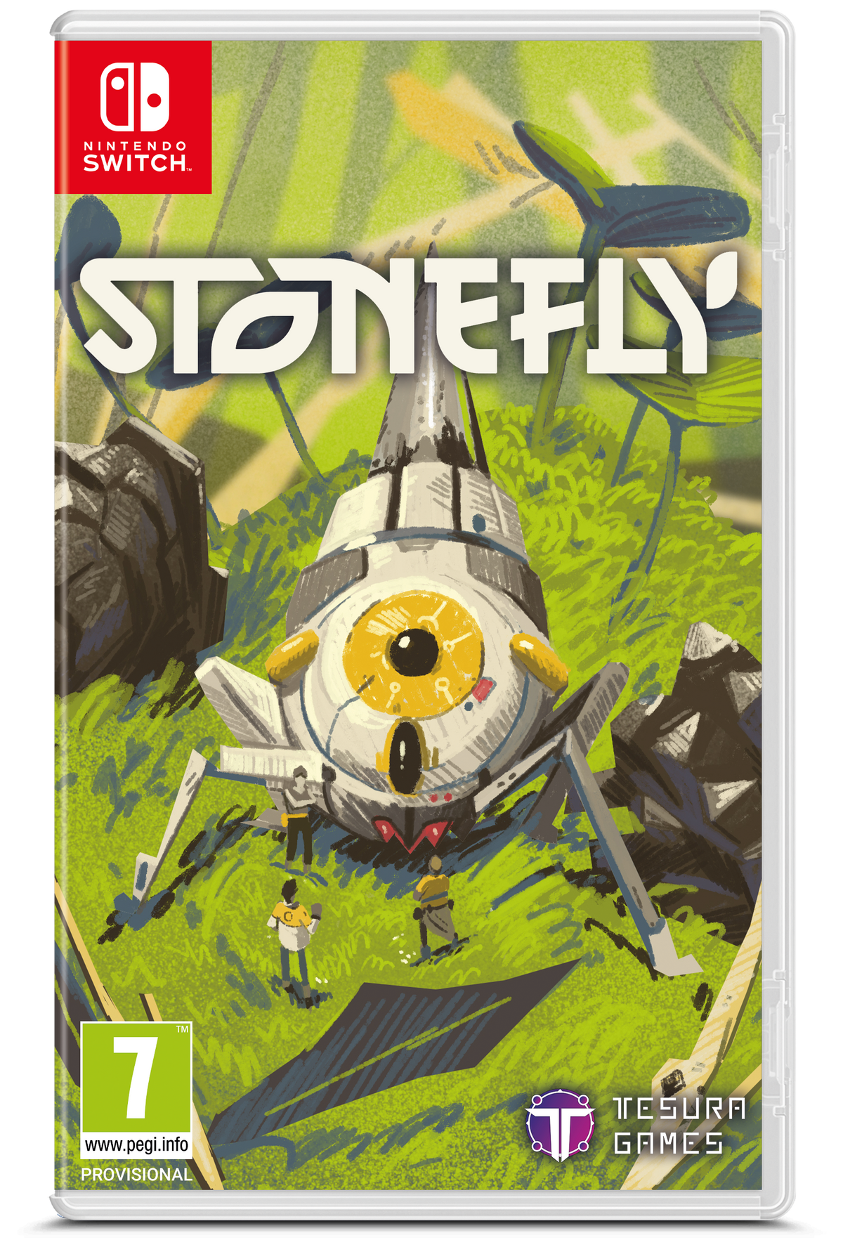 Stonefly – illustreret spilscene