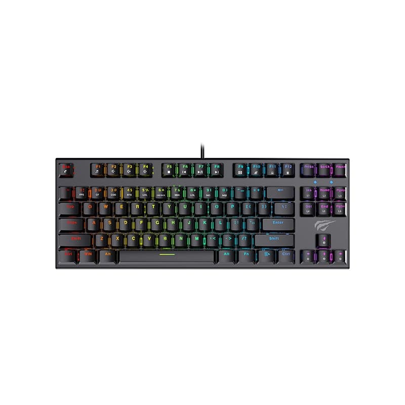 Havit KB857 TKL RGB Gaming Tangentbord
