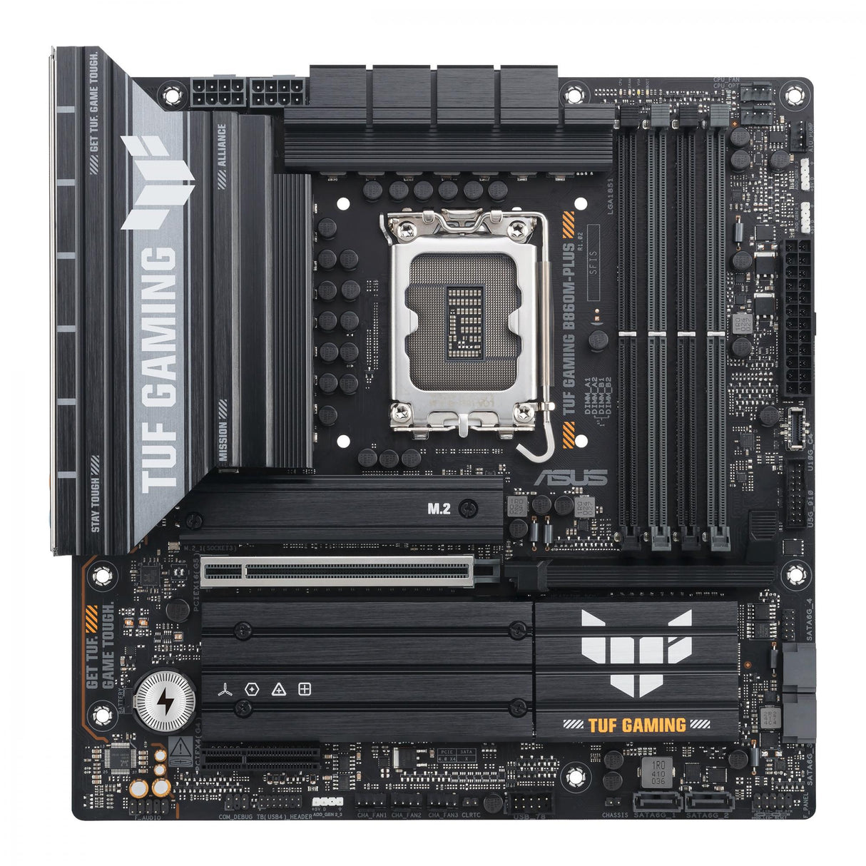 ASUS TUF GAMING B860M-PLUS (mATX, B860, LGA 1851, DDR5) ASUS