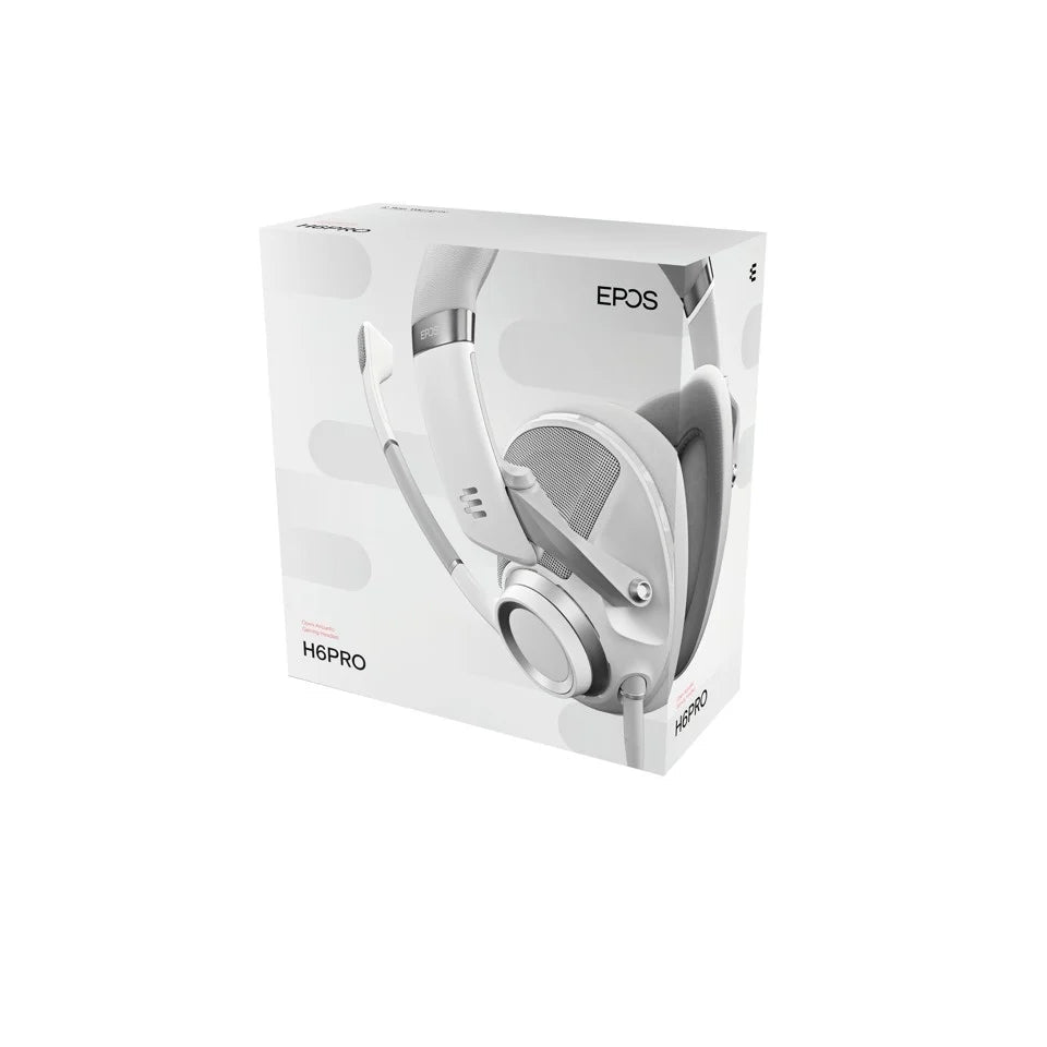 EPOS - H6 Pro Open Gaming Headset - Vit