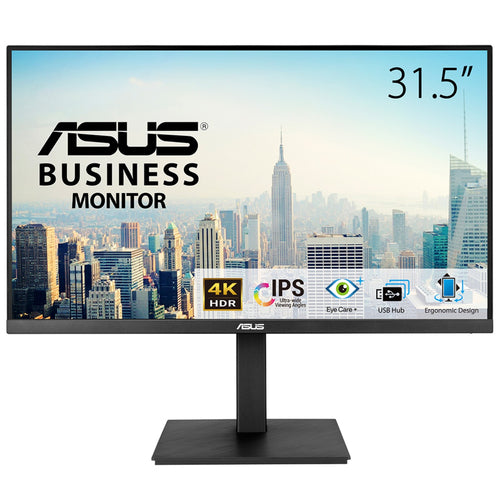 ASUS VA32UQSB – skærm med producentens 31,5-tommers illustration