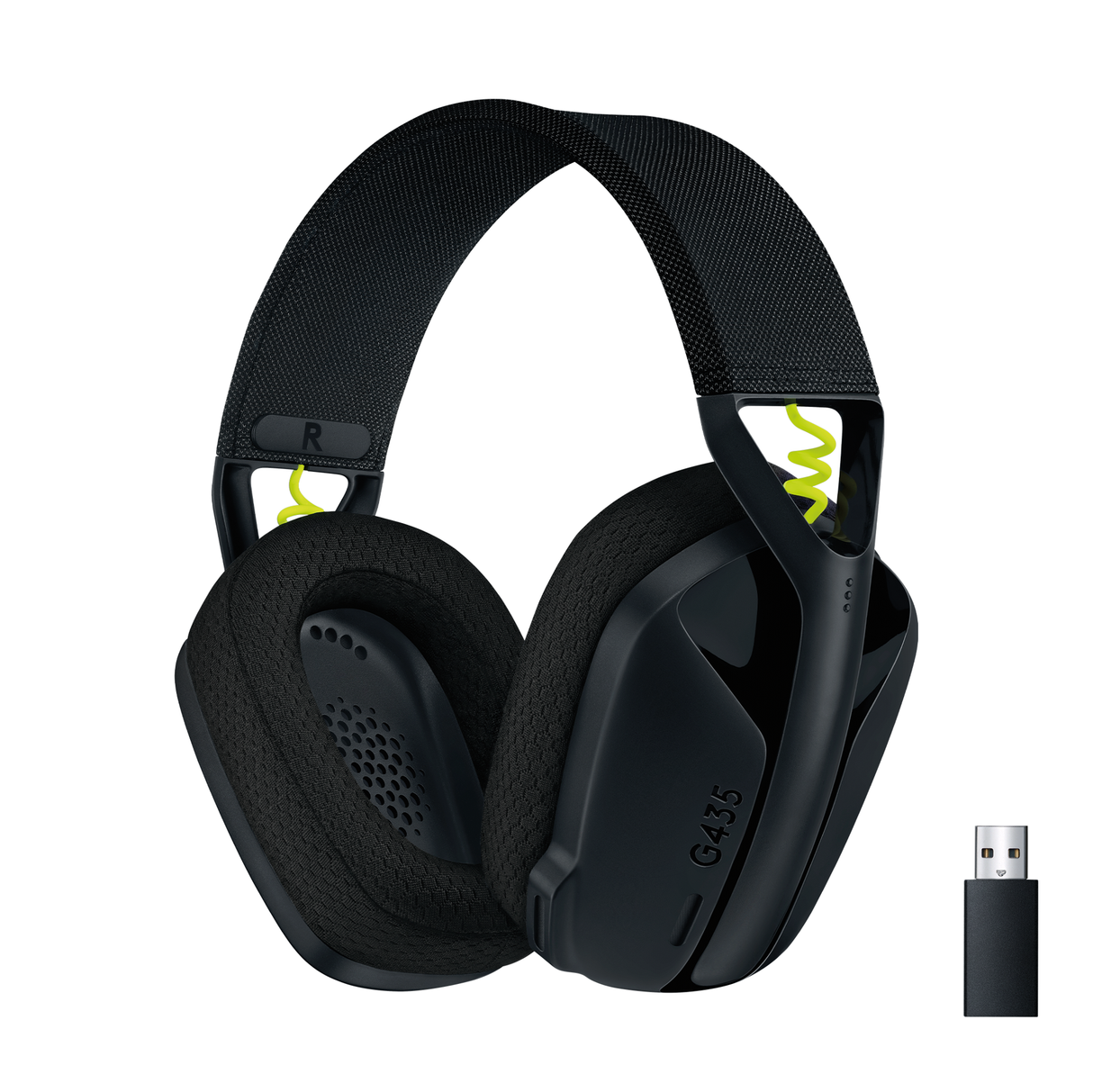 Logitech - G435 Lightspeed Wireless Gaming Headset - Svart