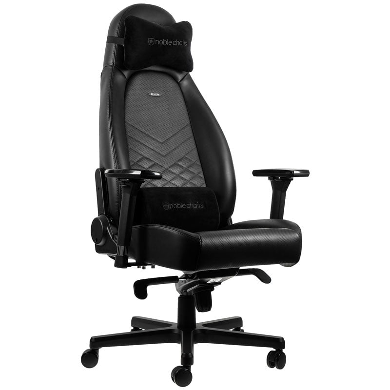 noblechairs ICON Svart/Svart