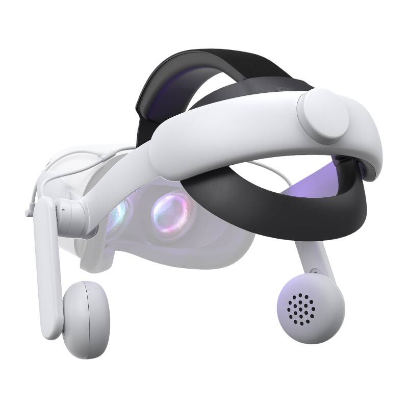 Comfort Audio Head Strap Kiwi Design QA01 För Meta Quest 2 White