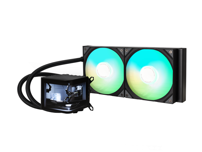 TRYX PANORAMA 280mm AIO Liquid Cooler ARGB Svart