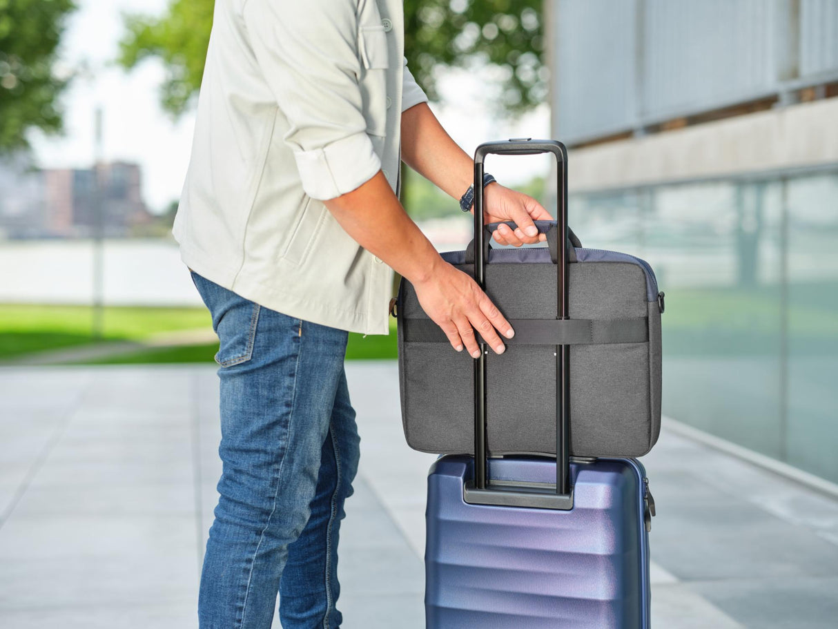 TRUST LISBOA 16 BÄRBARVÄSKA - BLÅ