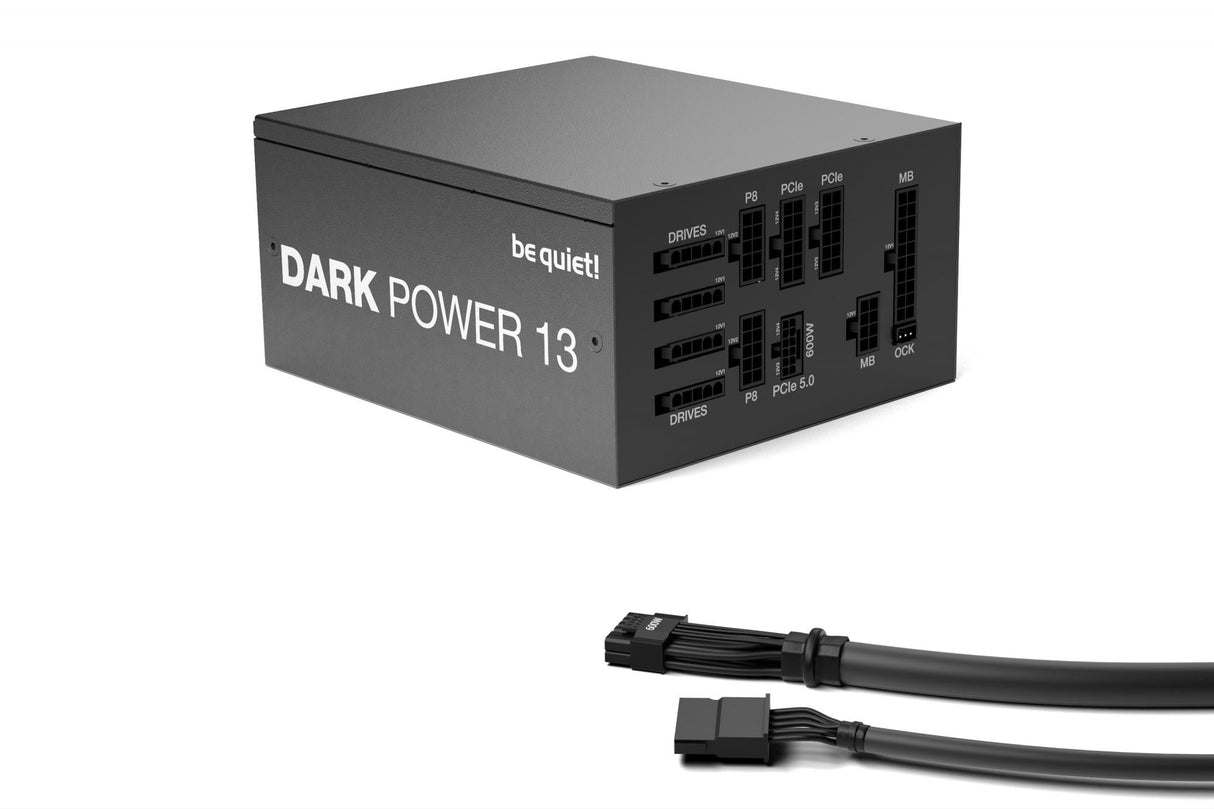 be quiet! Dark Power 13 1000W, PC power supply (black, 5x PCIe, cable management, 1000 watts) Be quiet