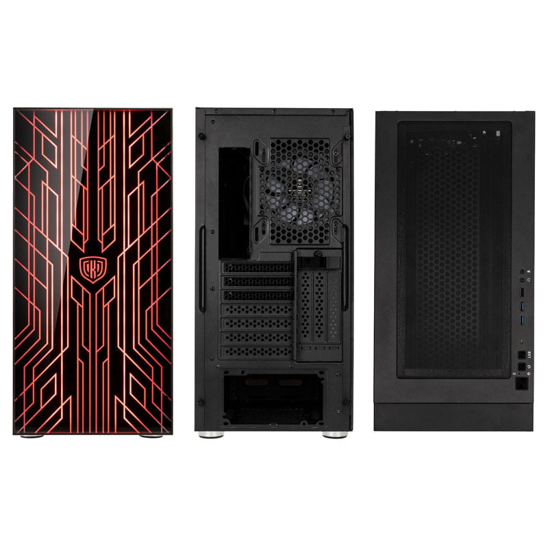 Kolink Unity Nexus ARGB Midi Tower Case - Svart