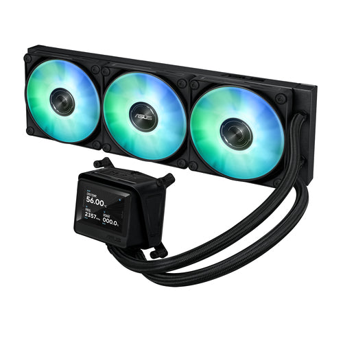 ASUS MAX Gaming LC 360 ARGB LCD – radiator og pumpe med LCD-skærm