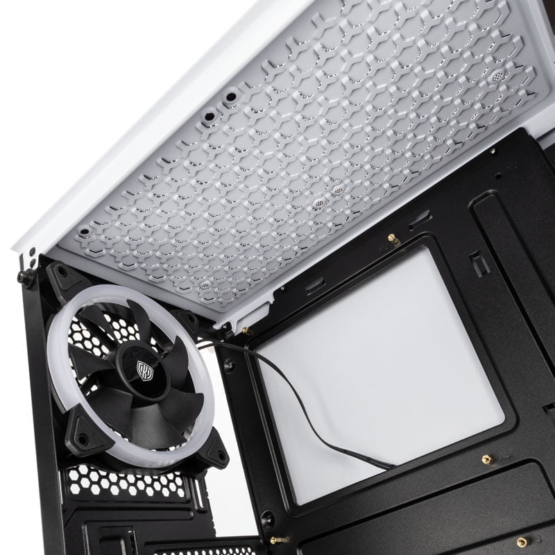 Kolink Void RGB Midi Tower - Vit, Fönster