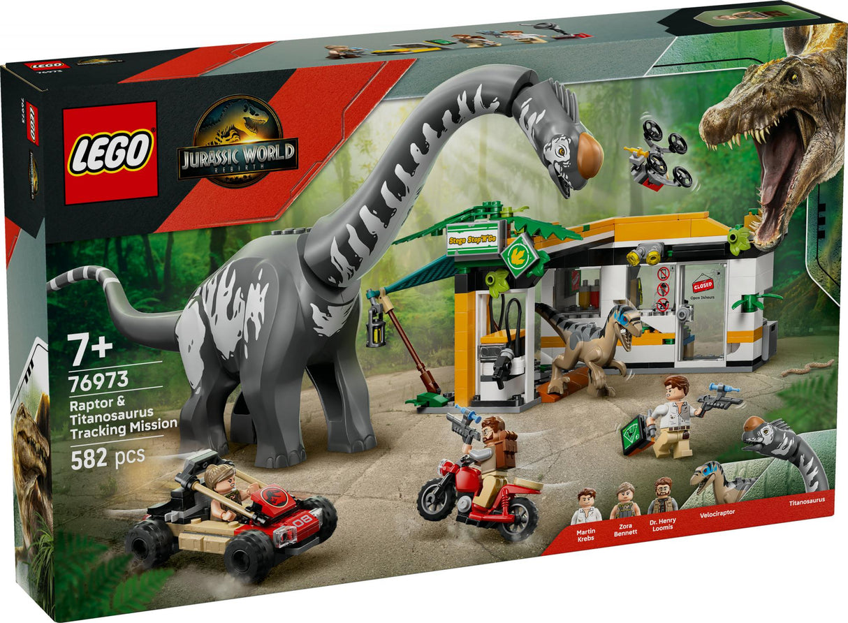 Lego - Raptor & Titanosaurus Tracking Mission (6526384) LEGO