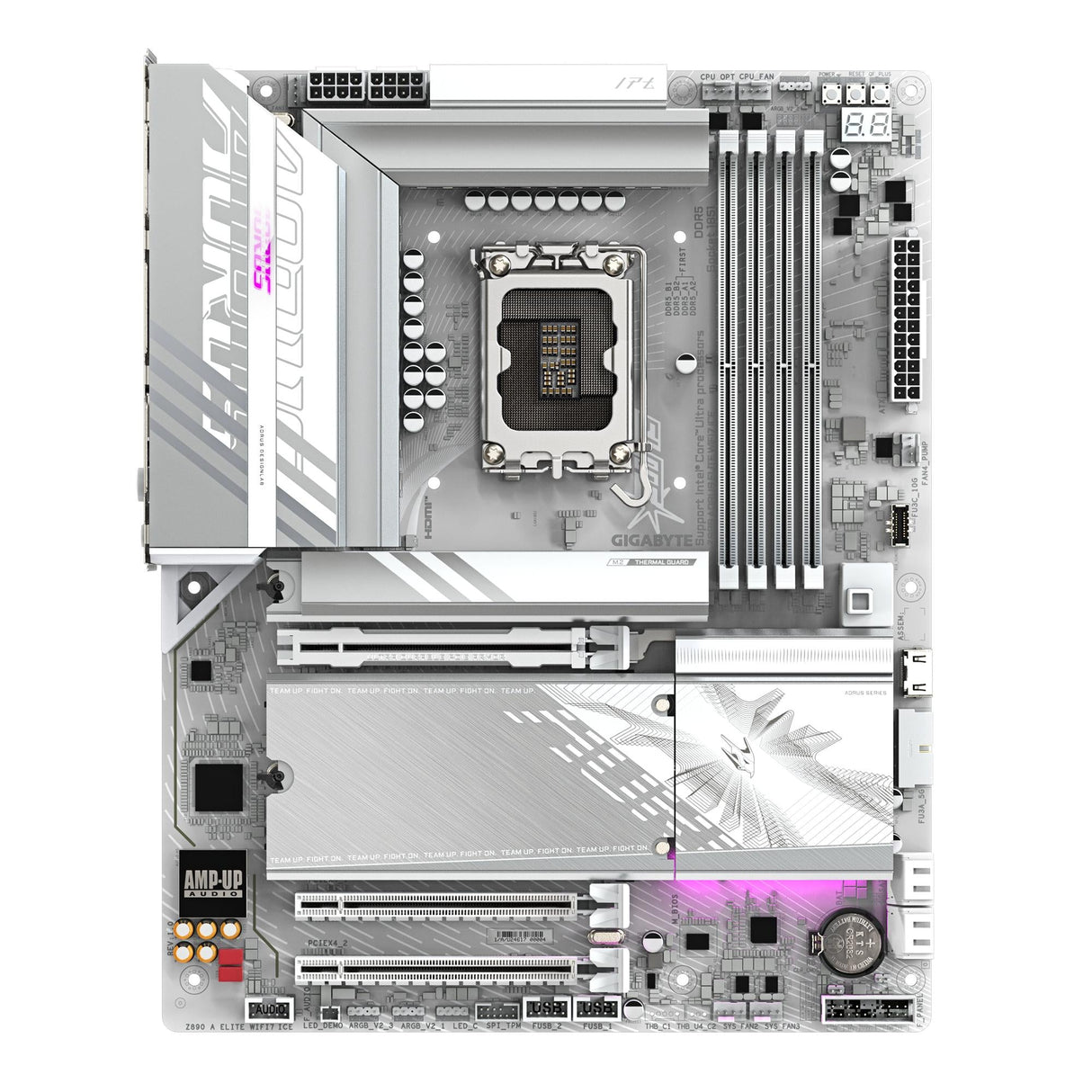 AORUS Z890 ELITE WIFI7 ICE ATX LGA1851-sockel Intel Z890