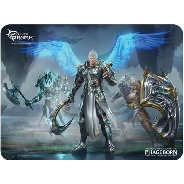 Vit Shark Gamer-musmatta ASCENDED